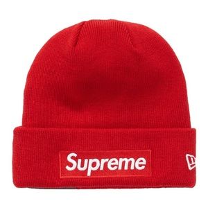 Red Supreme beanie